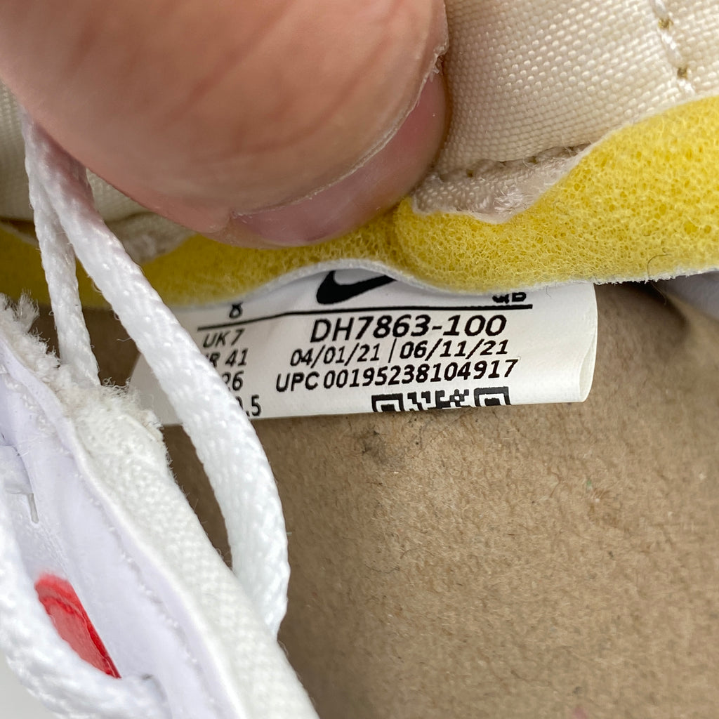Nike Blazer Low "Ow University Red" 2022 New Size 8