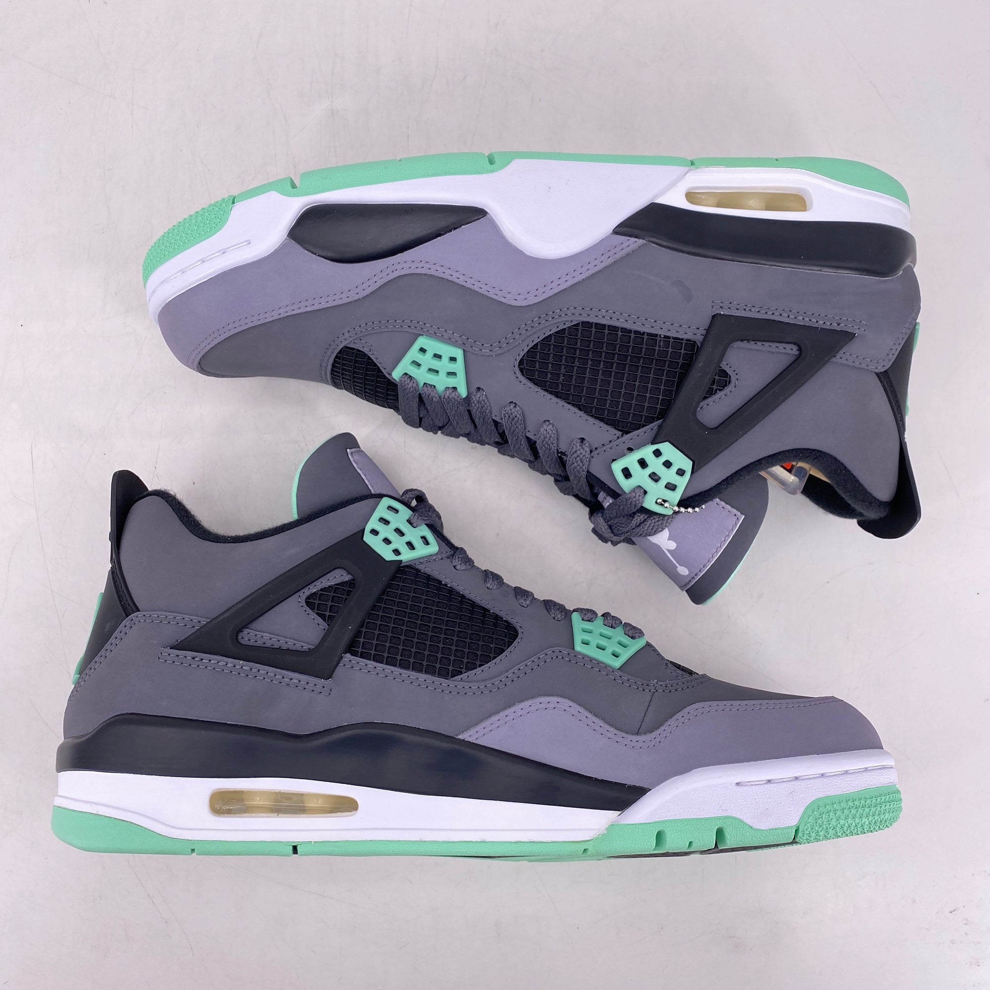 Air Jordan 4 Retro &quot;Green Glow&quot; 2014 New Size 11