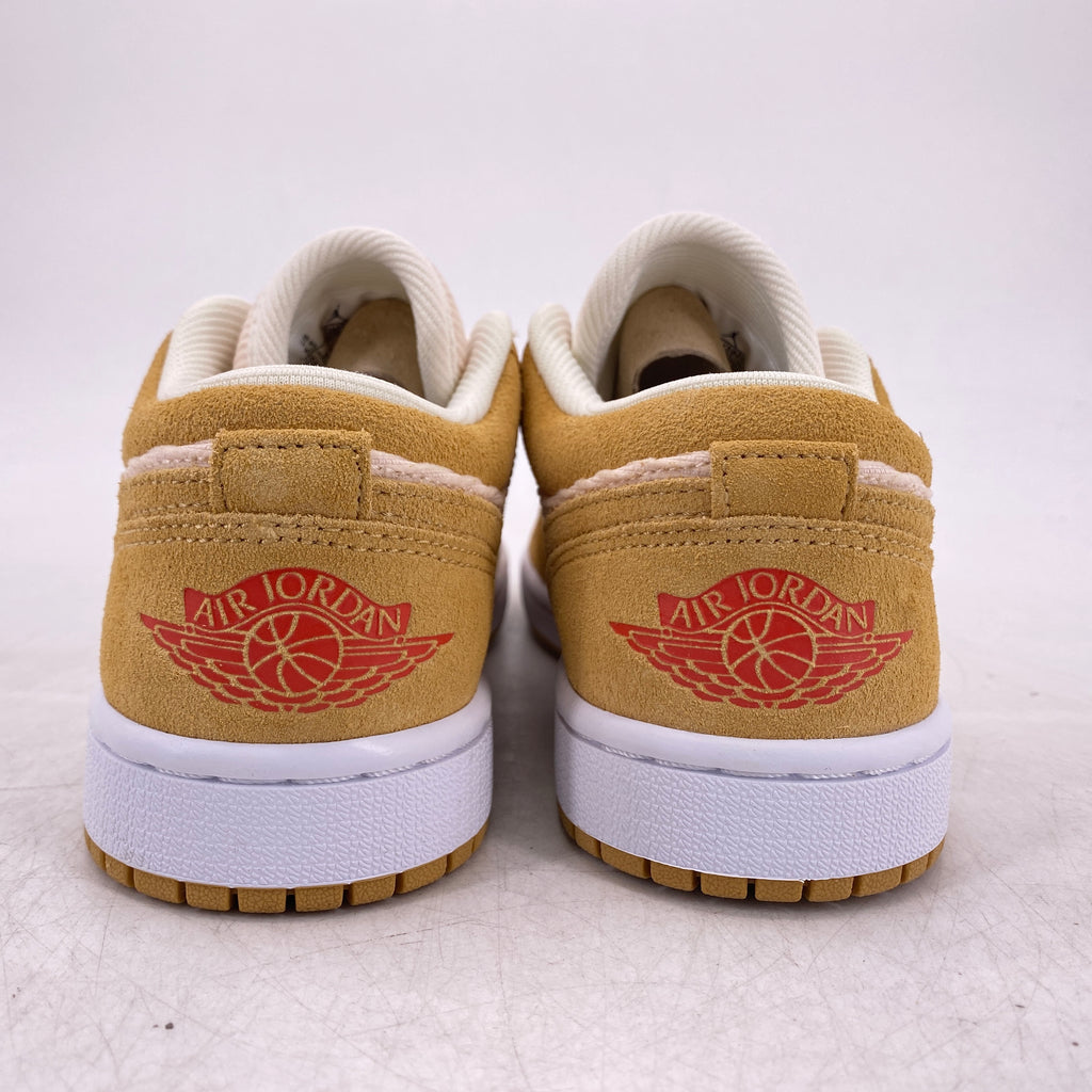 Air Jordan (W) 1 Low "Twine Orange Quartz Corduroy" 2021 New Size 5.5W