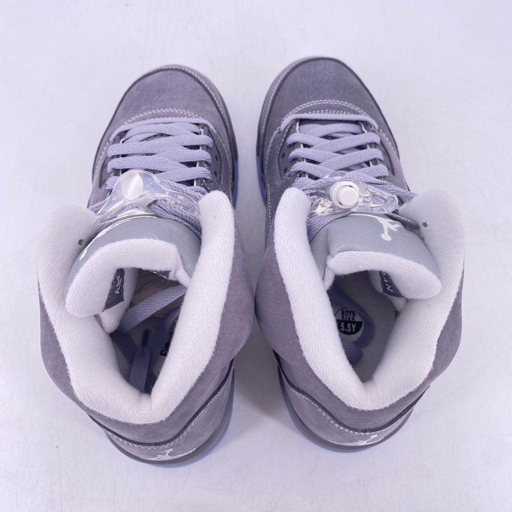 Air Jordan (GS) 5 Retro "Wolf Grey" 2026 New Size 5.5Y