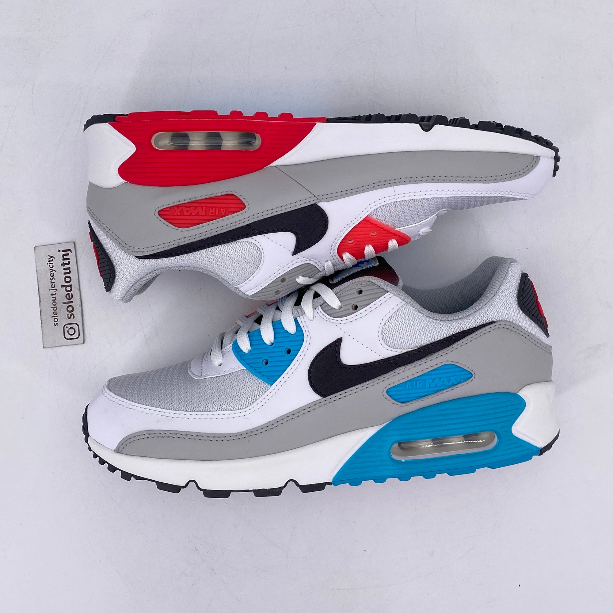 Nike Air Max 90 &quot;Chlorine Blue&quot; 2021 New Size 10.5