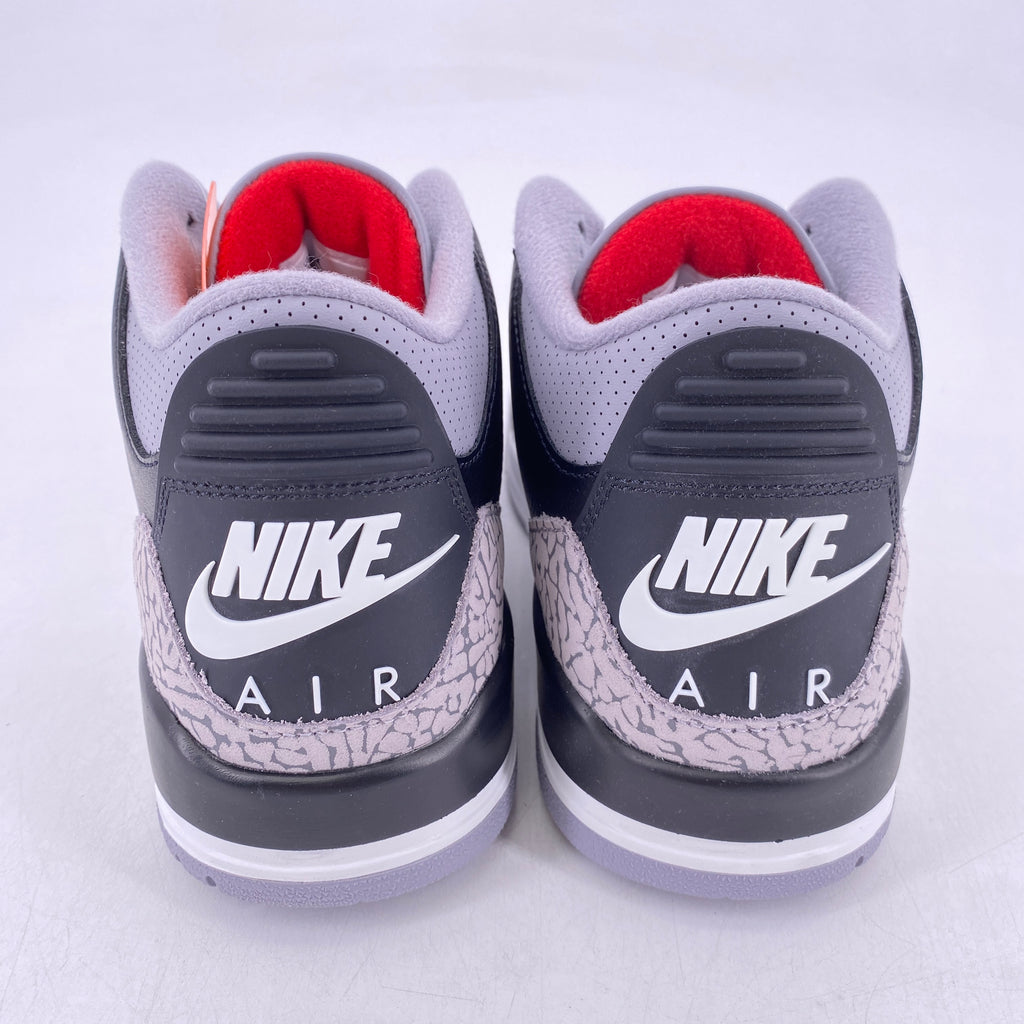 Air Jordan 3 Retro "Black Cement" 2024 New Size 10.5