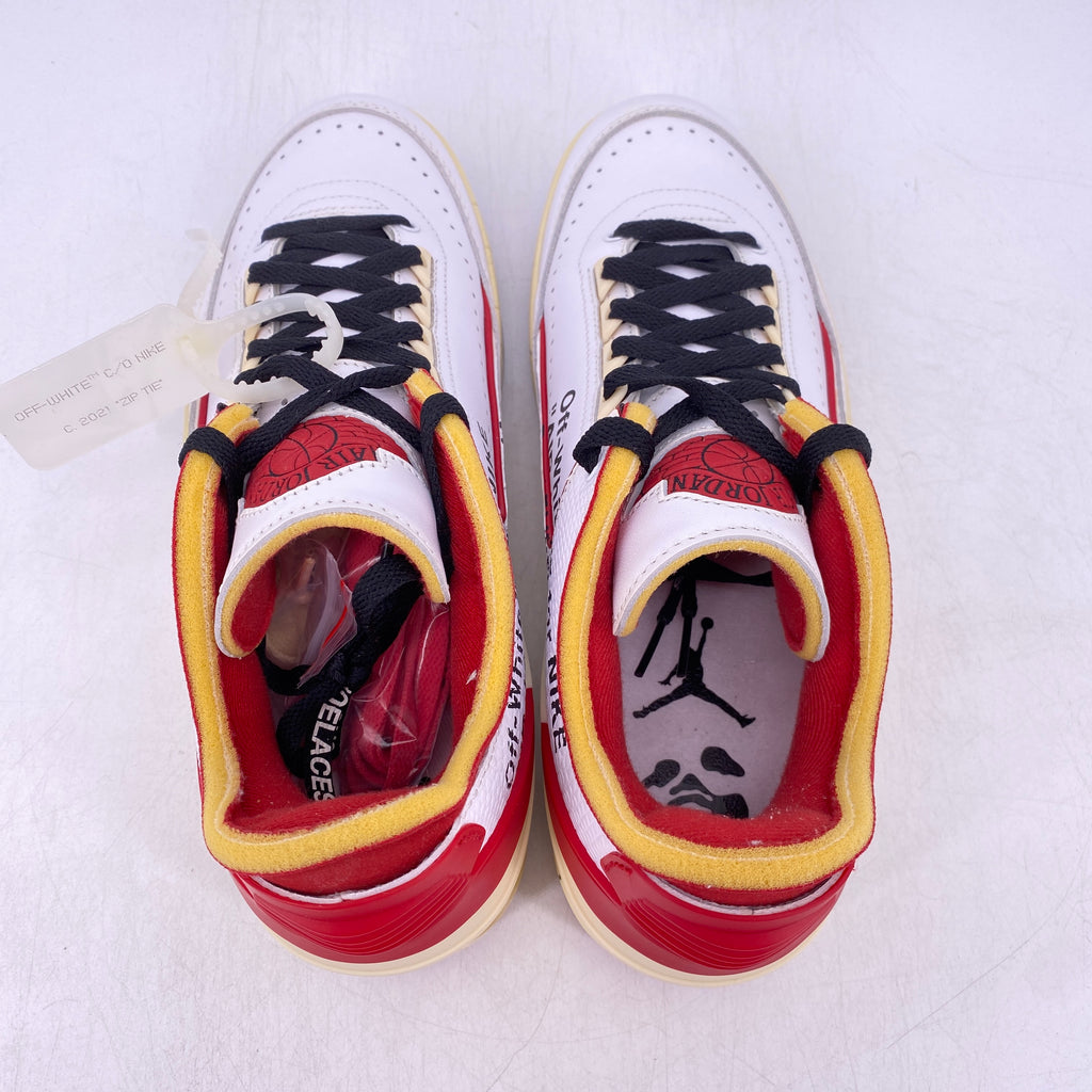Air Jordan 2 Retro "Ow White Red" 2021 Used Size 8.5