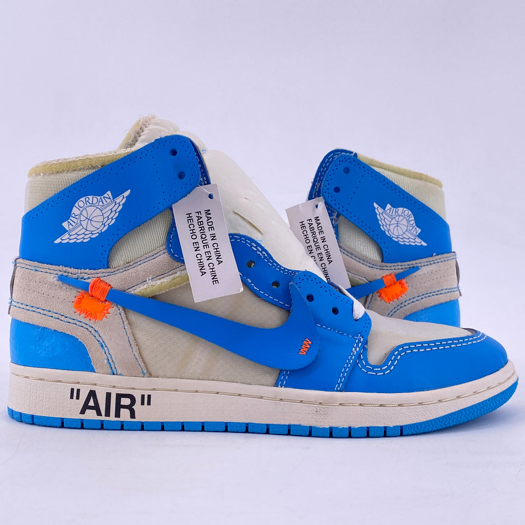 Air Jordan 1 Retro High OG "Off-White Unc" 2018 New Size 7.5