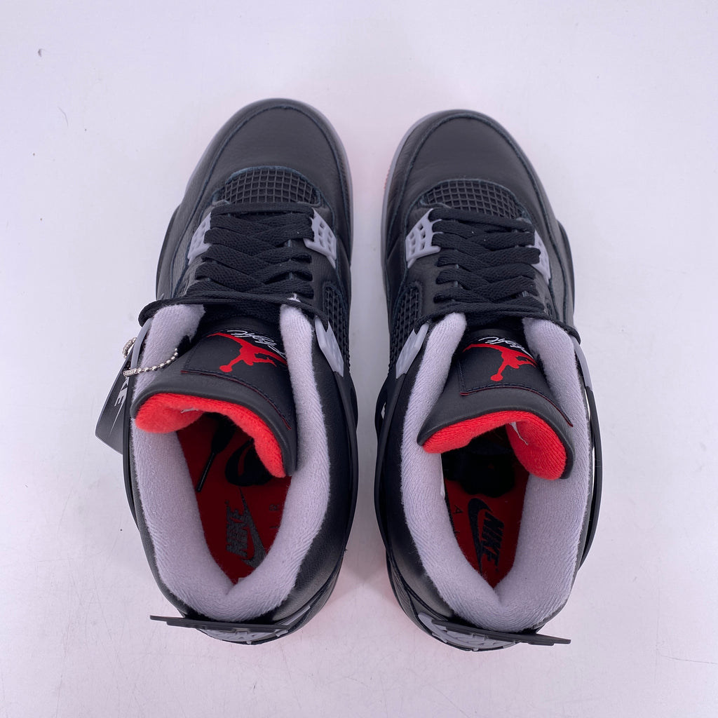 Air Jordan 4 Retro "Bred Reimagined" 2024 New Size 10.5
