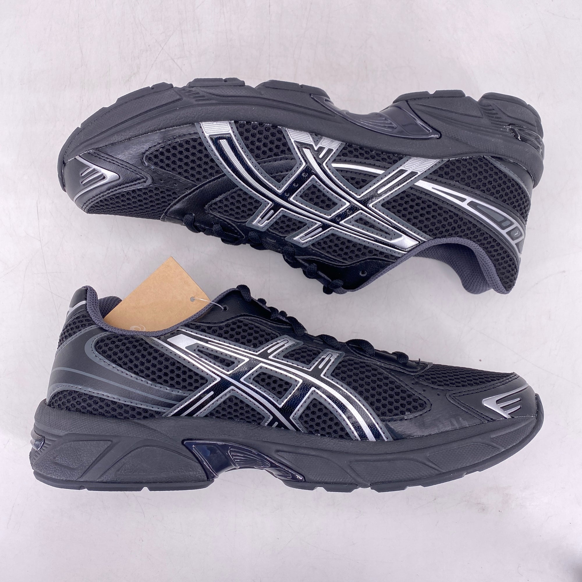 Asics Gel-1130 &quot;Black Pure Silver&quot; 2023 New Size 9.5