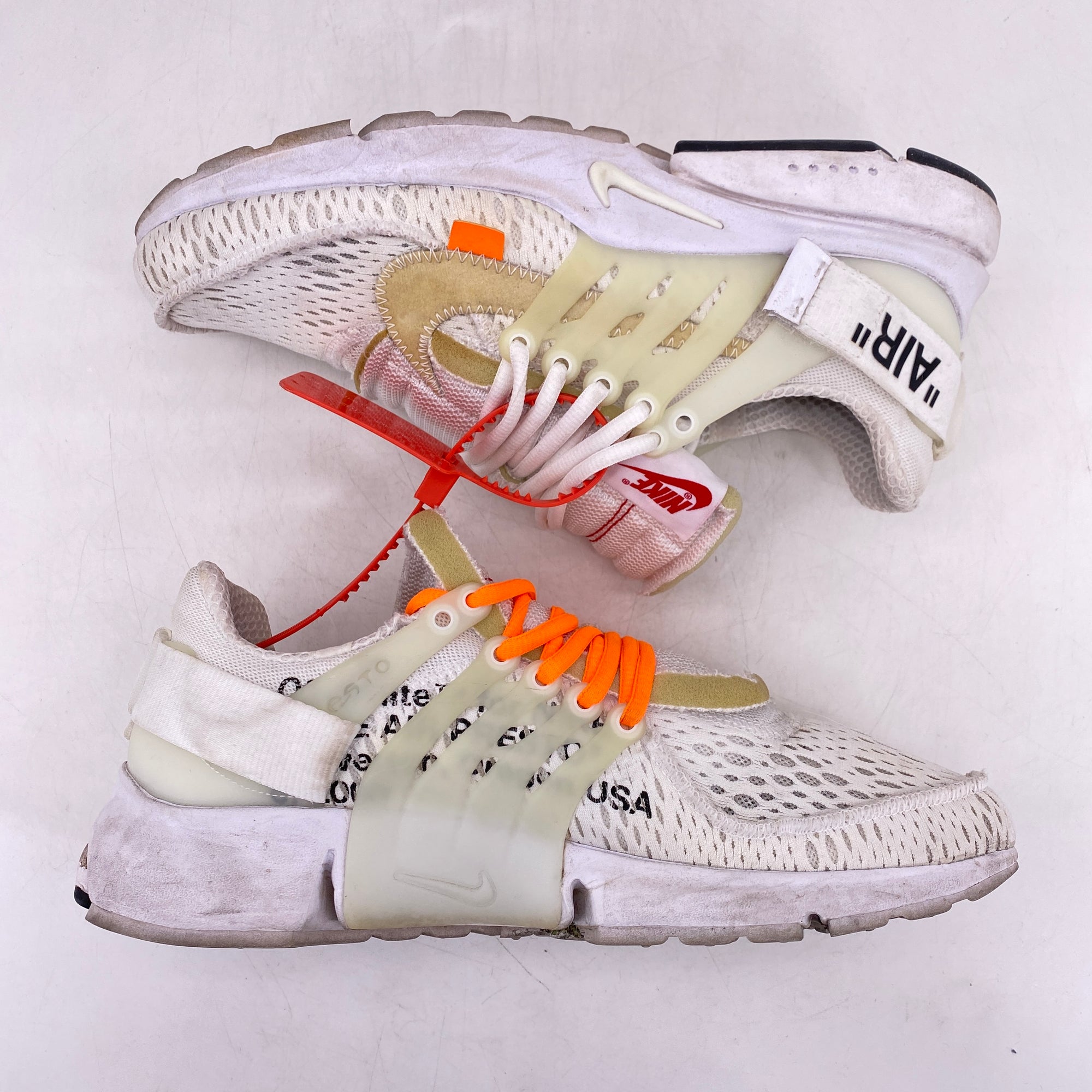 Nike Air Presto &quot;Ow White&quot; 2018 Used Size 8