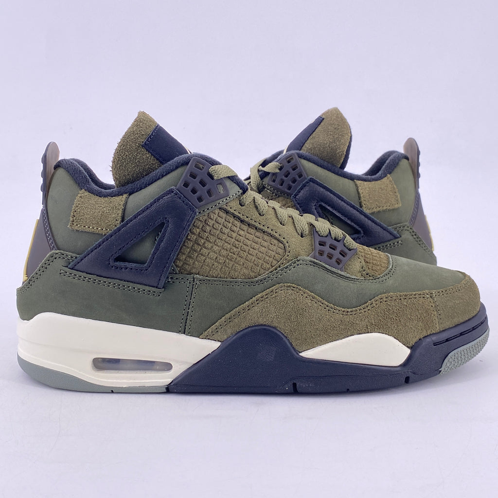 Air Jordan 4 Retro "Medium Olive" 2023 New Size 9