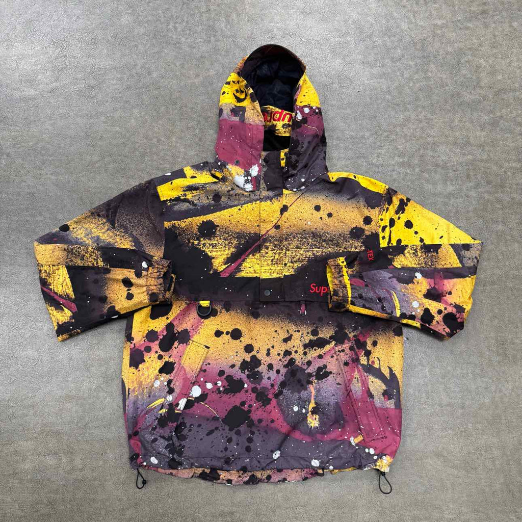 Supreme Anorak Jacket "RAMMELLZEE YELLOW" Yellow Used Size L