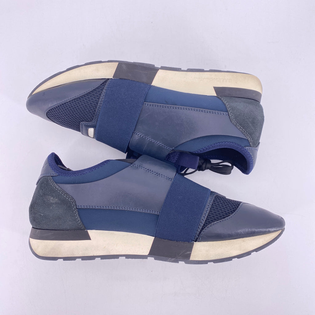 Balenciaga Race Runner "Navy"  Used Size 41W