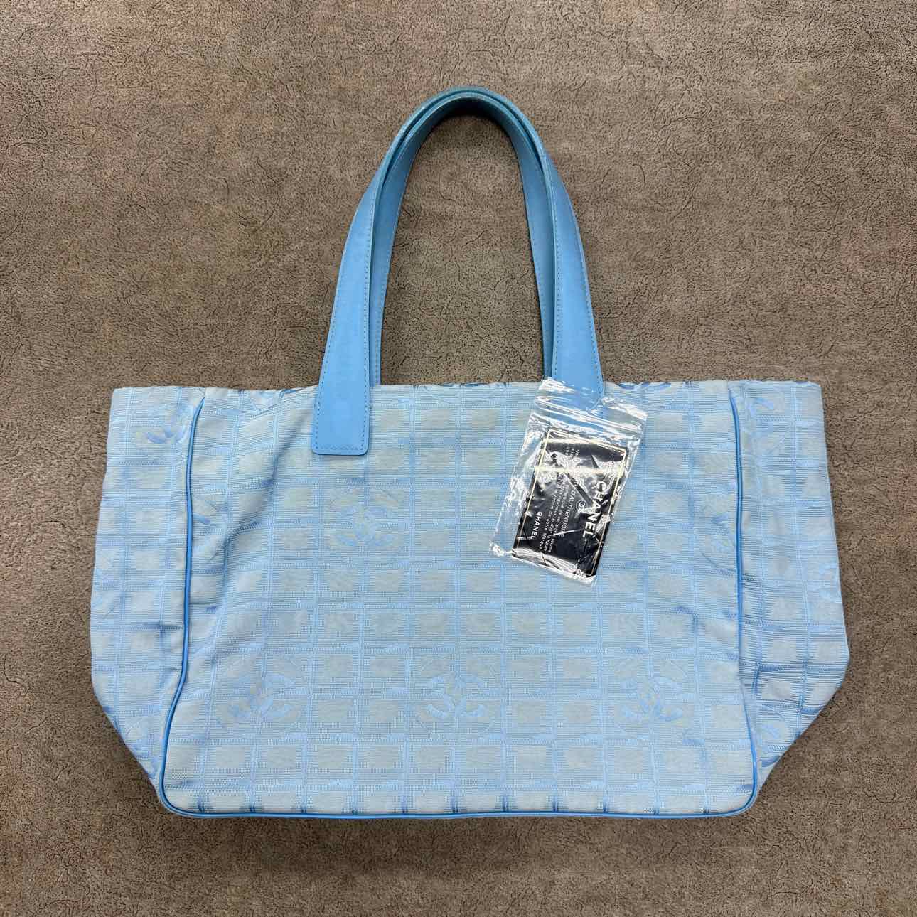 Chanel Tote Bag &quot;MM TRAVEL COCO&quot; Used Blue Size OS