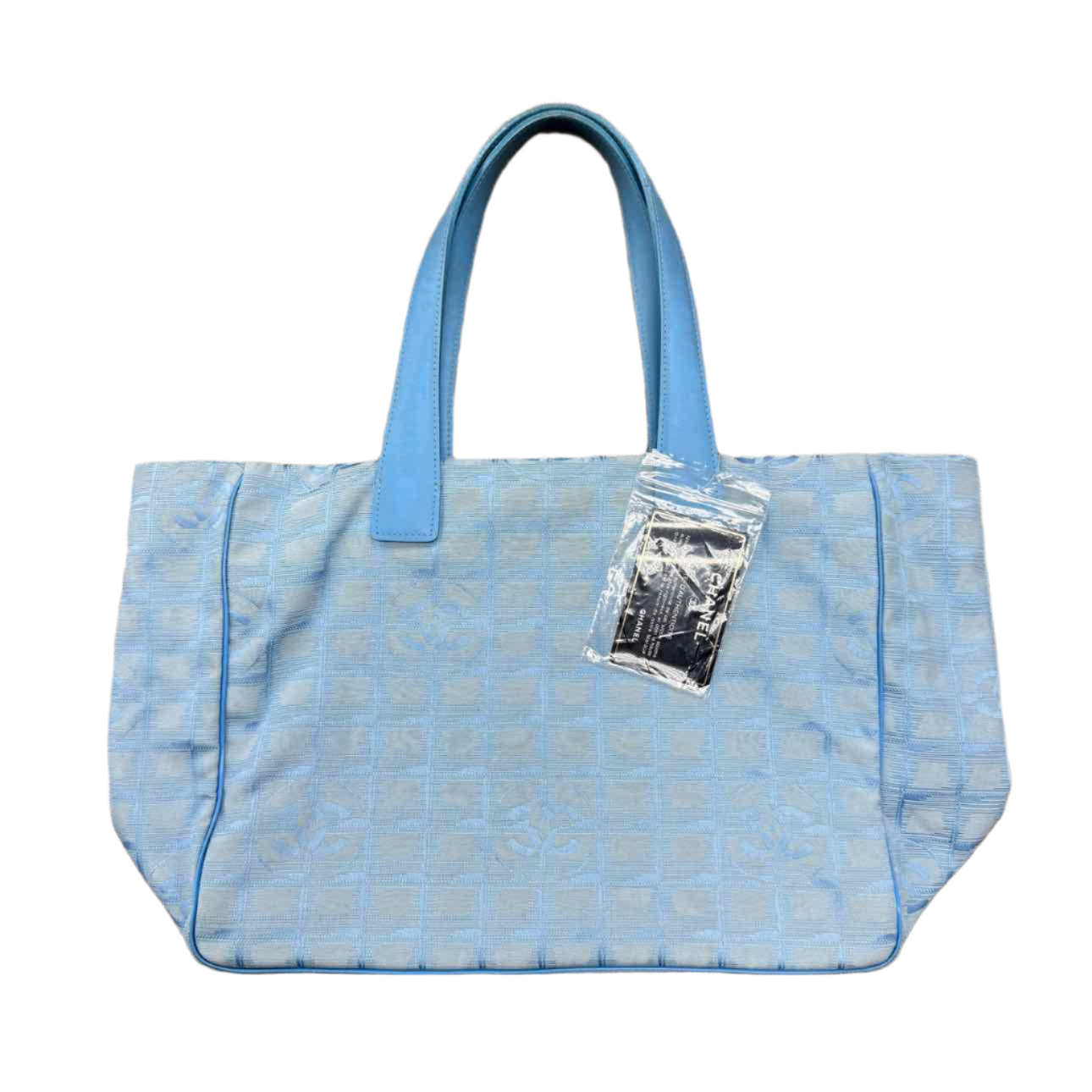 Chanel Tote Bag &quot;MM TRAVEL COCO&quot; Used Blue Size OS