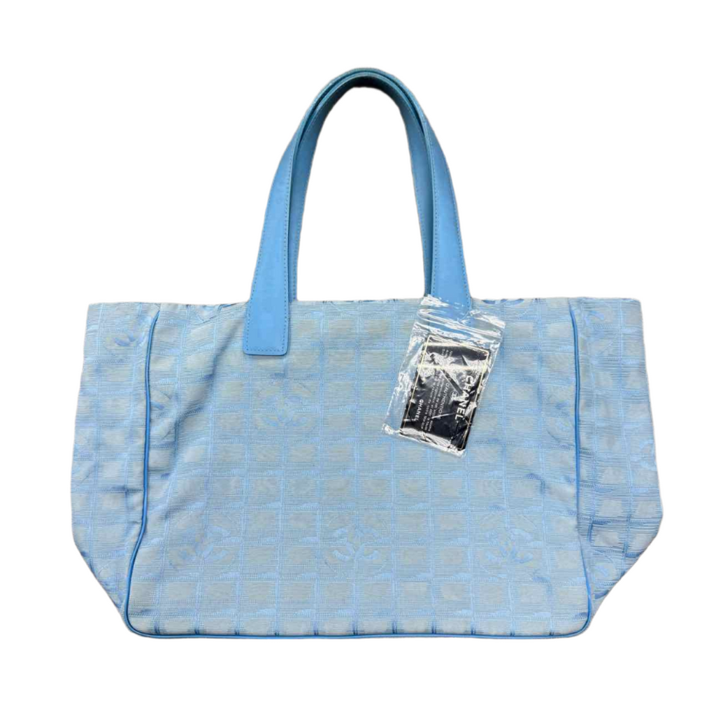 Chanel Tote Bag "MM TRAVEL COCO" Used Blue Size OS