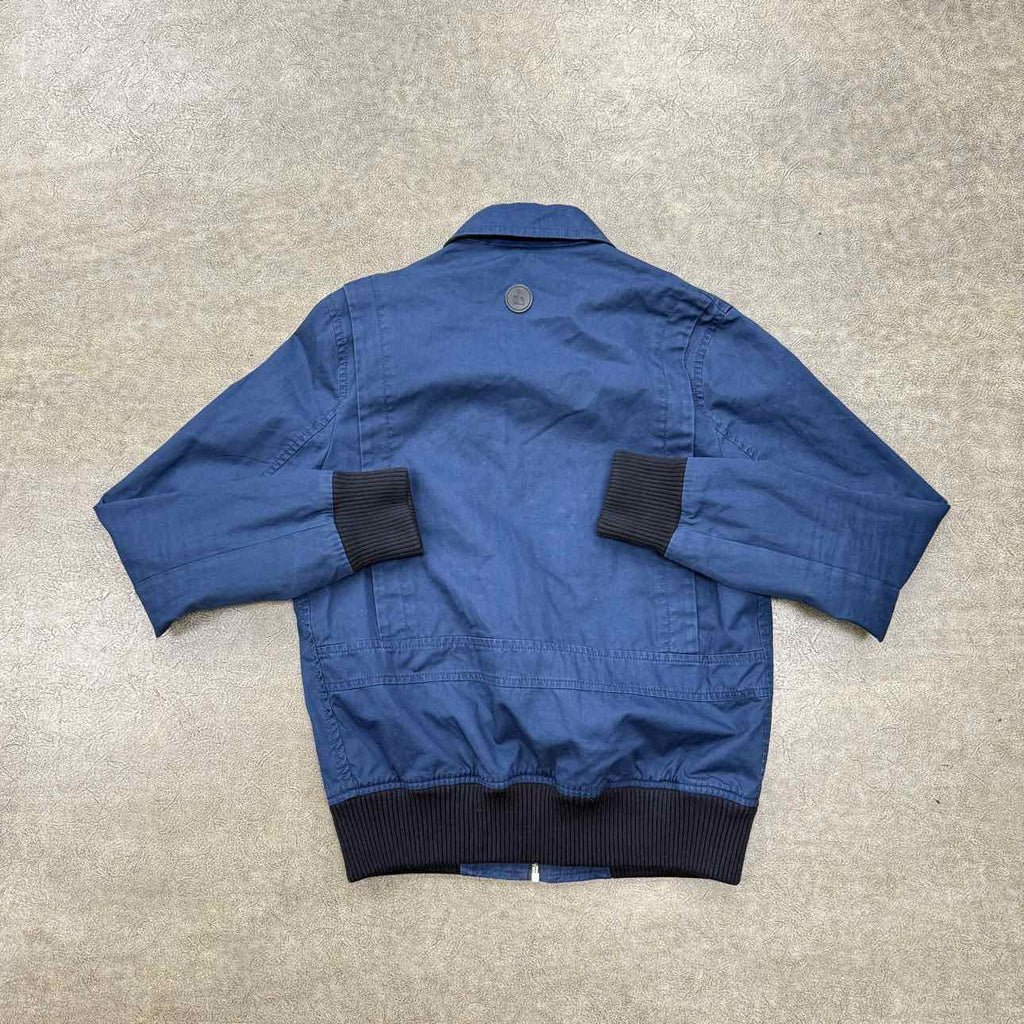 Lanvin Work Jacket "PATCHWORK" Navy Used Size 48