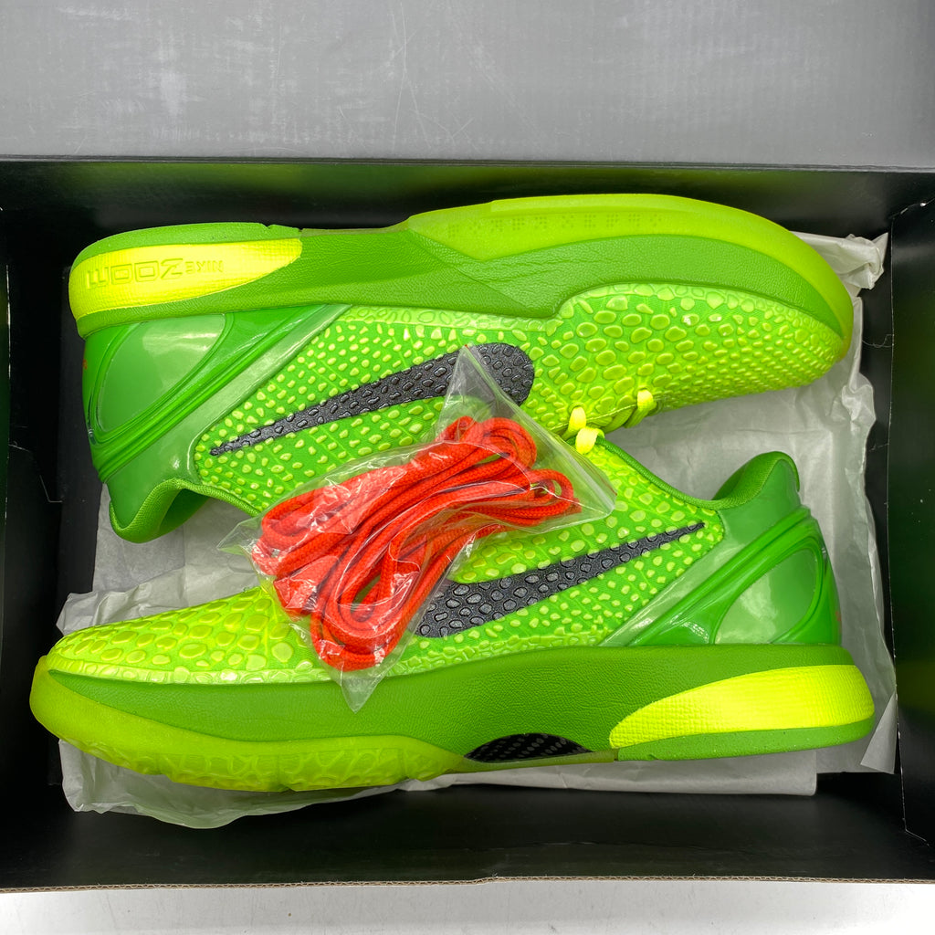 Nike Kobe 6 Protro "Grinch" 2020 Used Size 11