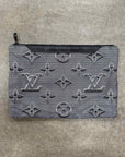 Louis Vuitton Pouch "2054 MONOGRAM" Used Grey Size OS