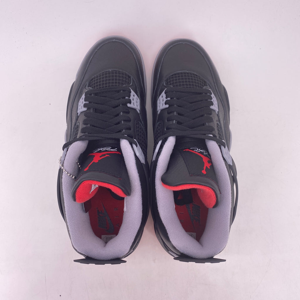 Air Jordan 4 Retro "Bred Reimagined" 2024 New Size 10.5
