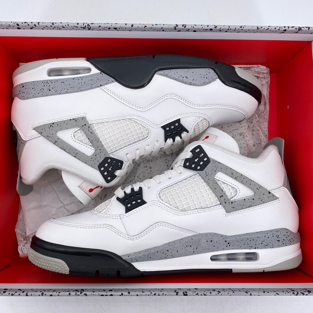 Air Jordan 4 Retro "White Cement" 2025 Used Size 10