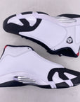 Air Jordan 14 Retro "Black Toe" 2024 New Size 11.5