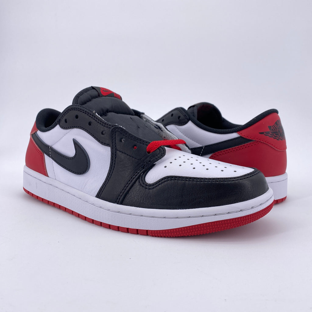 Air Jordan 1 Retro Low "Black Toe" 2023 New Size 9.5