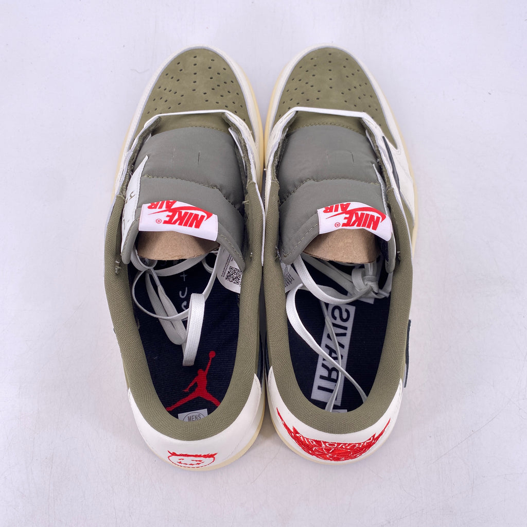 Air Jordan 1 Low OG SP "Travis Scott Medium Olive" 2024 New Size 13