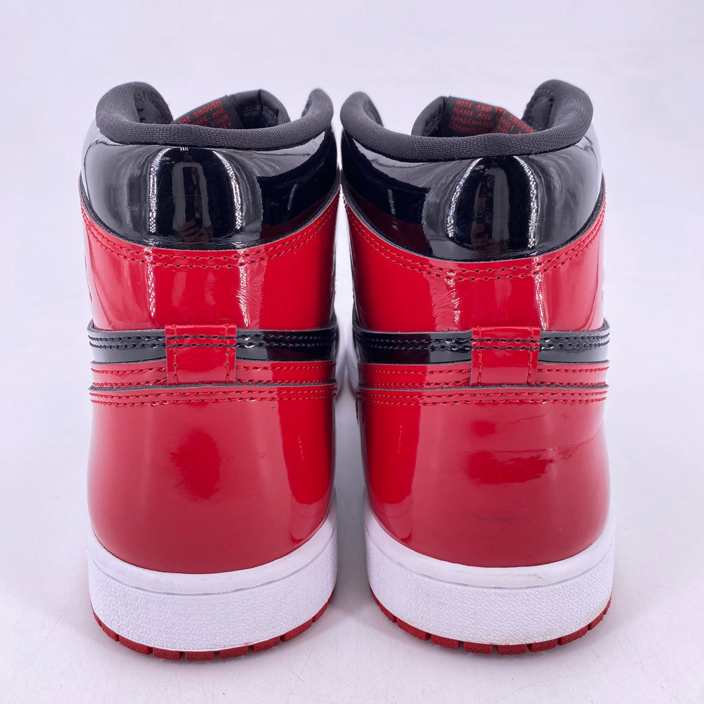 Air Jordan 1 Retro High "Patent Bred" 2021 Used Size 10.5
