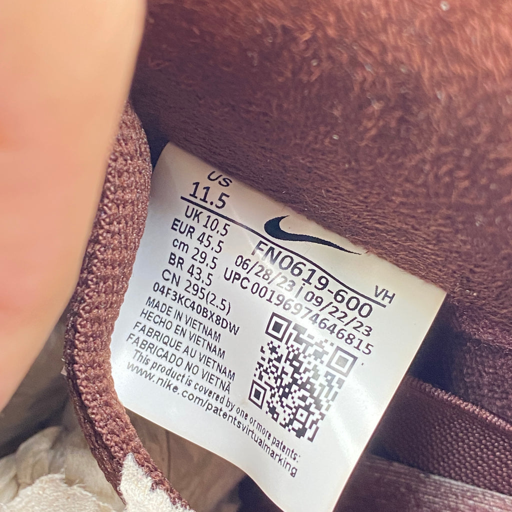Nike SB Dunk Low "City Of Love Burgundy Crush" 2024 Used Size 11.5