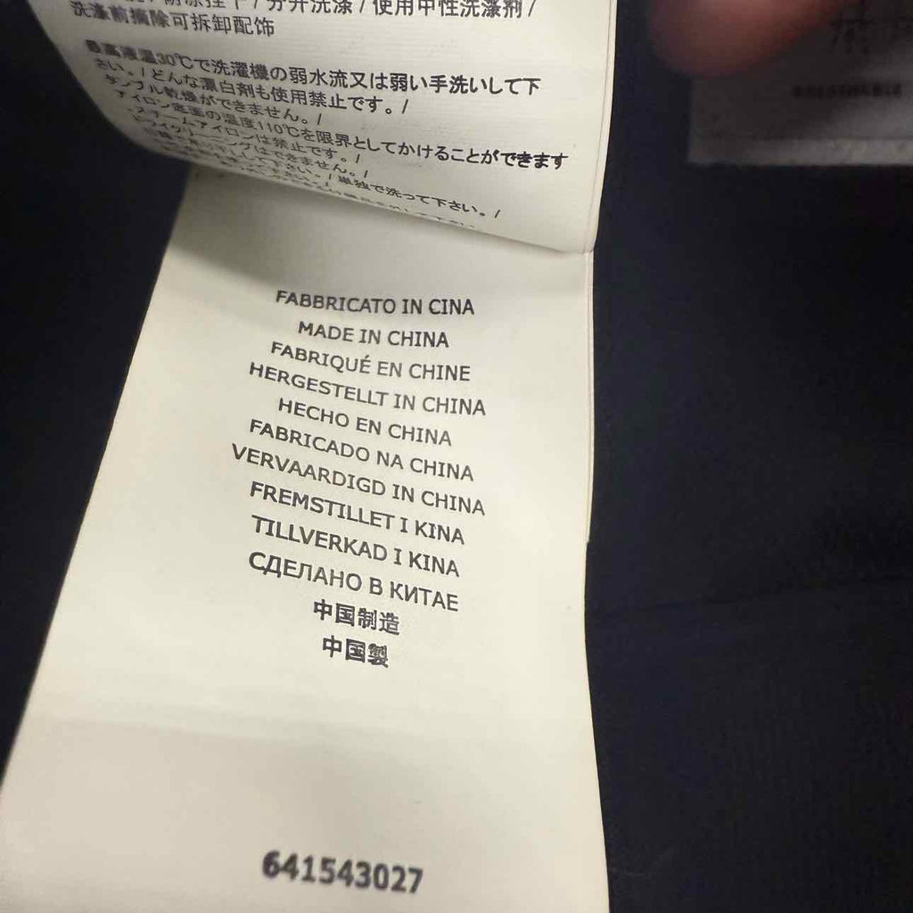 Stone Island Jacket "PATCH LOGO" Black Used Size 2XL