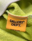 Gallery DEPT. Zip Up "FRENCH" Lime Green Used Size S