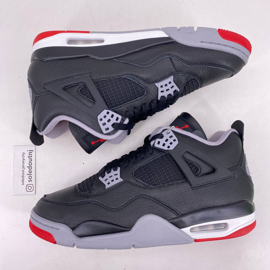 Air Jordan 4 Retro "Bred Reimagined" 2024 New Size 10
