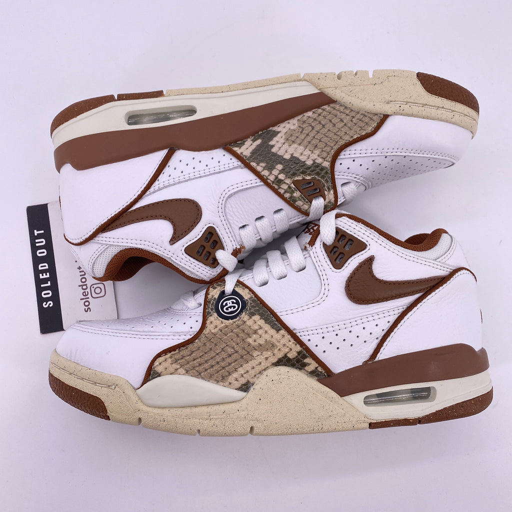 Nike Air Flight '89 Low SP "Stussy Pecan" 2023 New Size 5