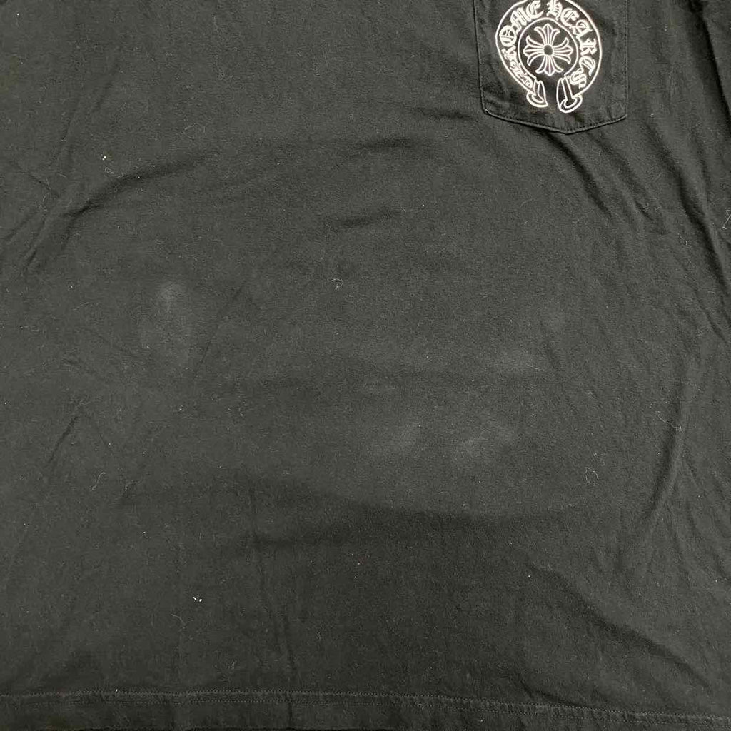 Chrome Hearts Long Sleeve "LOS ANGELES" Black Used Size 2XL