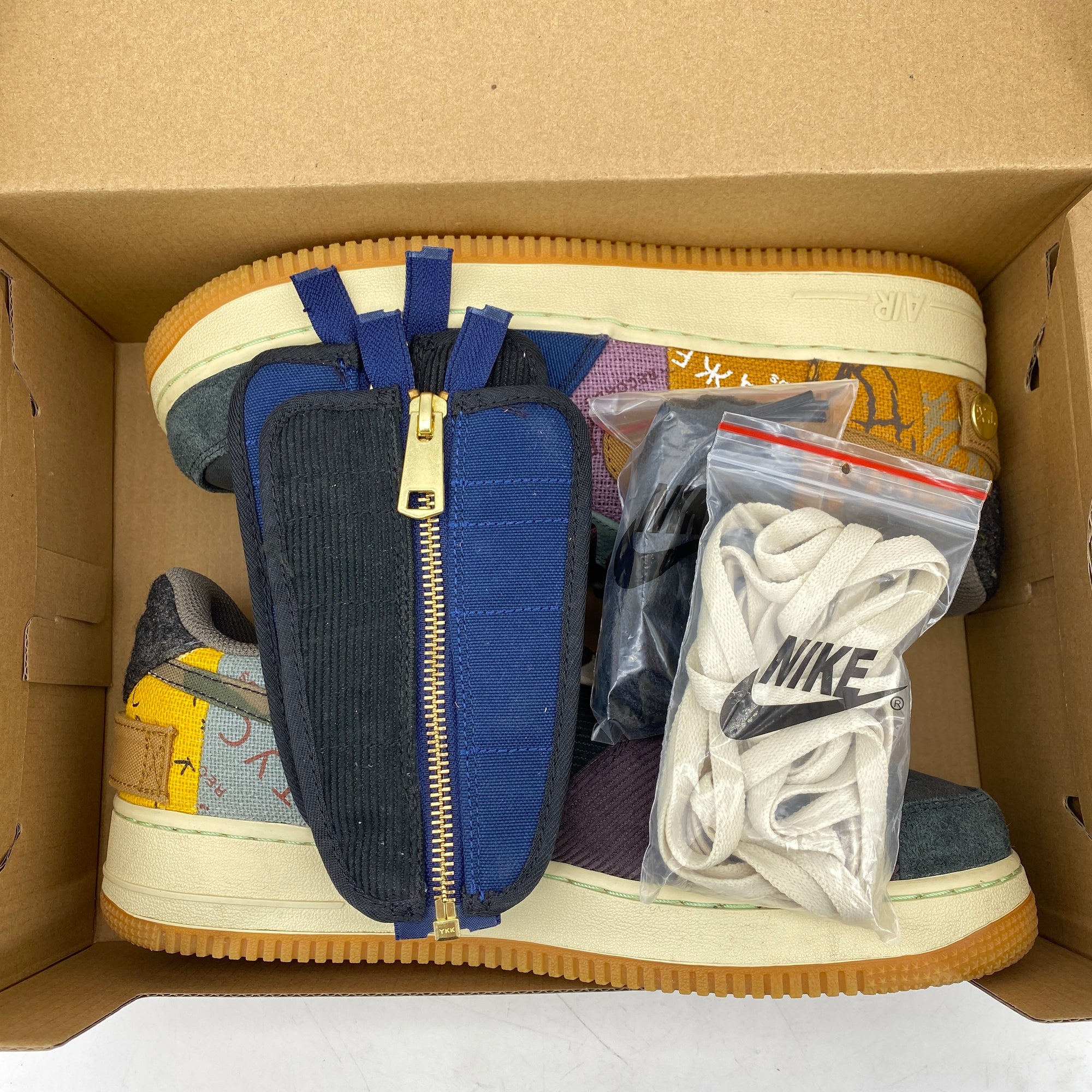 Nike Air Force 1 Low &quot;Cactus Jack&quot; 2019 Used Size 9