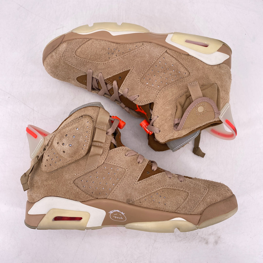 Air Jordan 6 Retro "British Khaki" 2021 Used Size 10.5