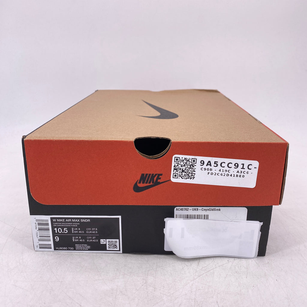 Nike (W) Air Max SNDR "Canyon Gold Deep Ocean" 2024 New Size 10.5W