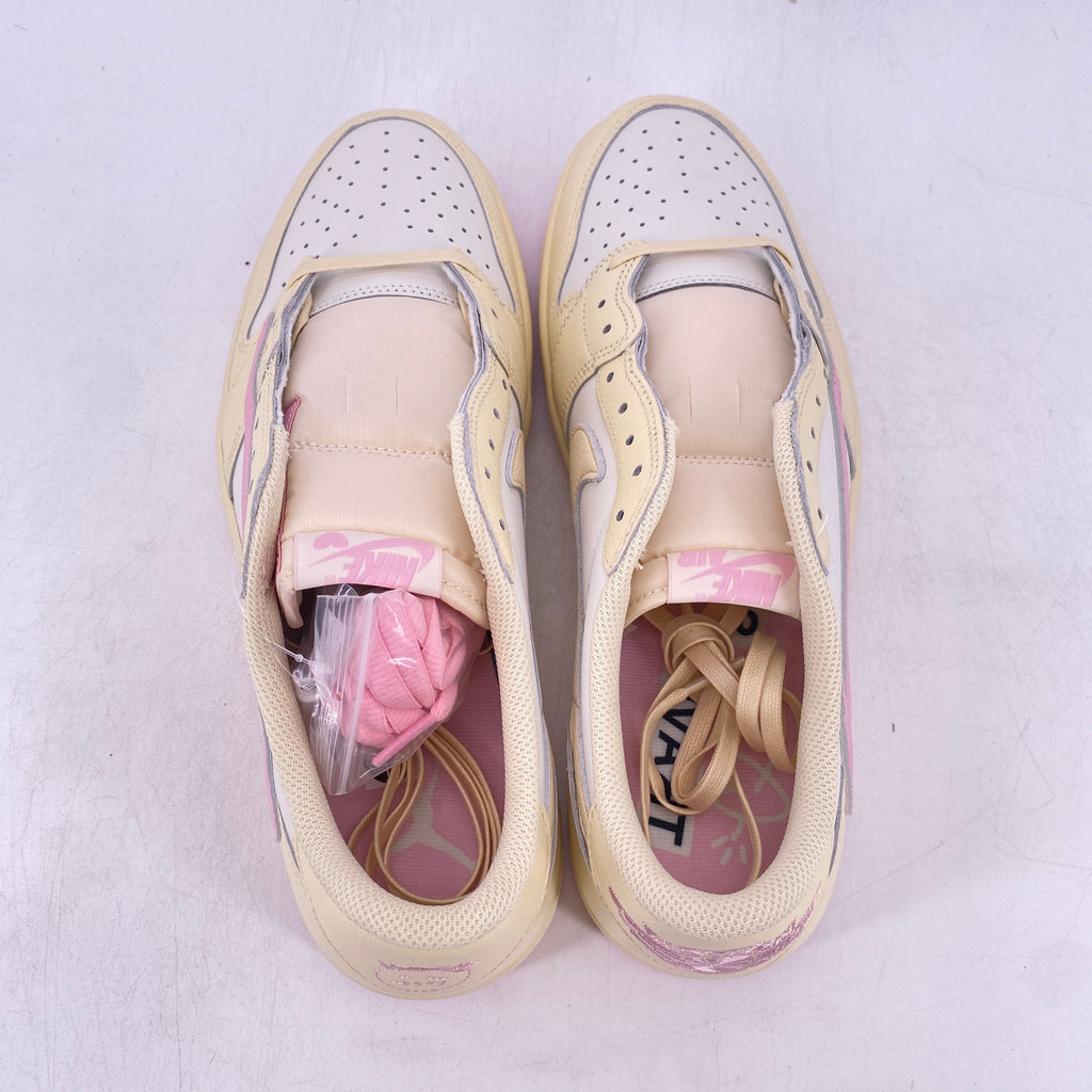 Air Jordan 1 Retro Low OG SP "Travis Scott Shy Pink" 2026 New Size 13