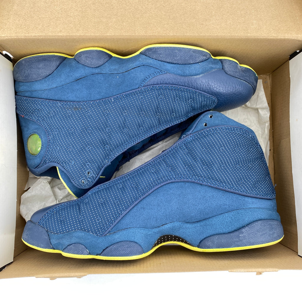 Air Jordan 13 Retro "Squadron Blue" 2013 Used Size 9.5