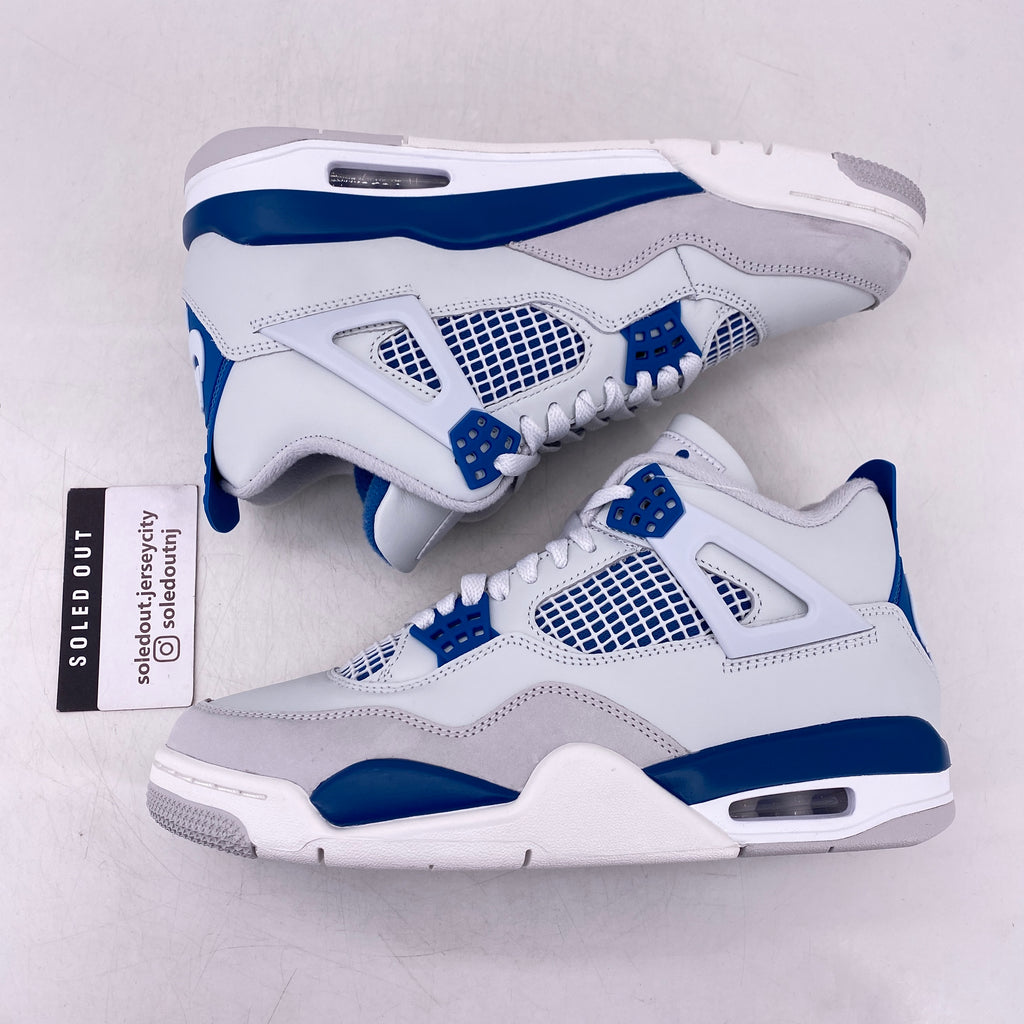 Air Jordan 4 Retro "Military Blue" 2024 New Size 7.5