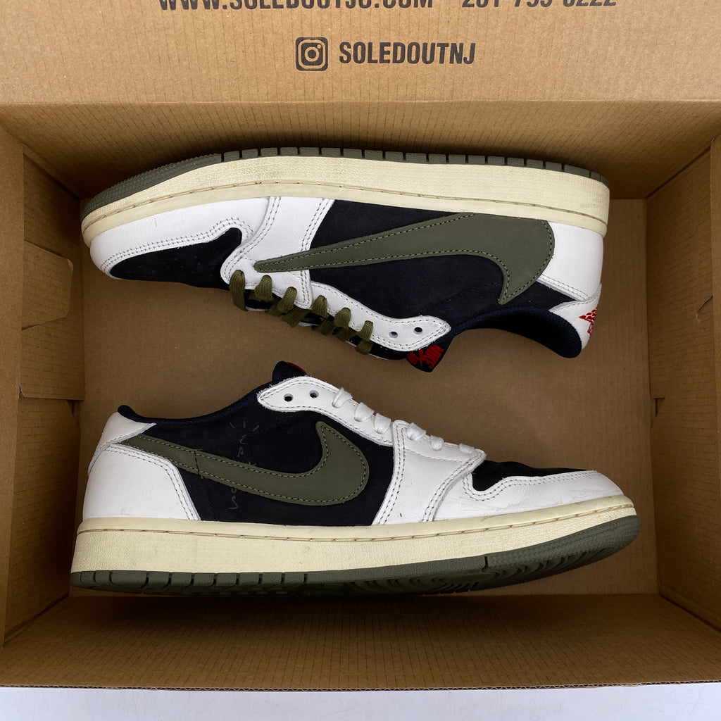 Air Jordan (W) 1 Low "TRAVIS SCOTT OLIVE" 2023 Used Size 8W