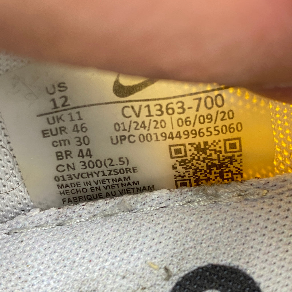 Nike Vaporwaffle / Sacai "Tour Yellow" 2020 Used Size 12