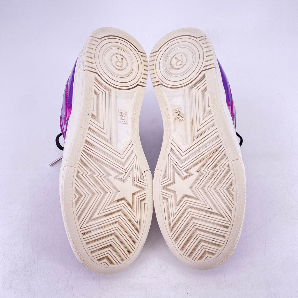 Bape Bapesta Icon "M2 Purple" 2024 Used Size 8