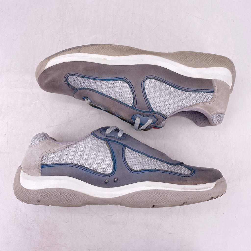 Prada America's Cup "Grey Suede"  Used Size 6 PRADA
