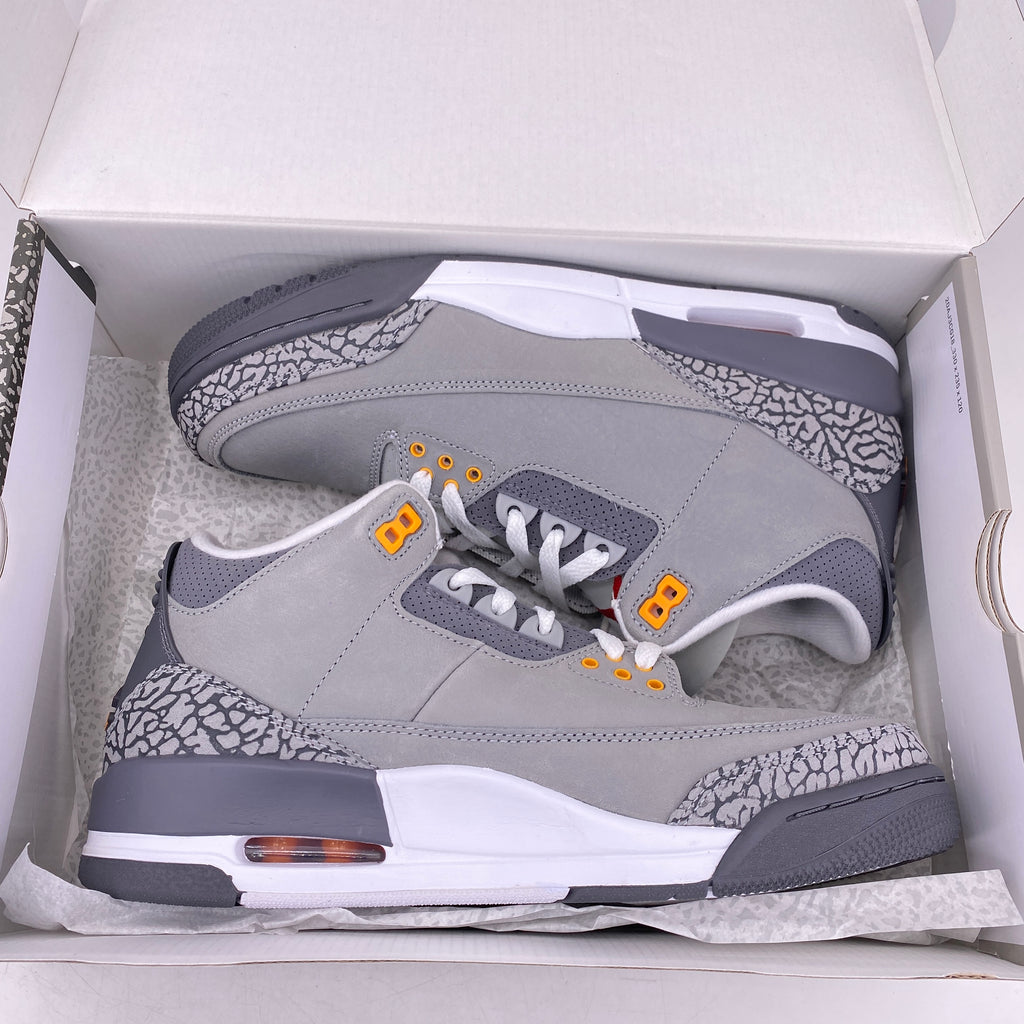 Air Jordan 3 Retro "Cool Grey" 2021 New Size 9.5