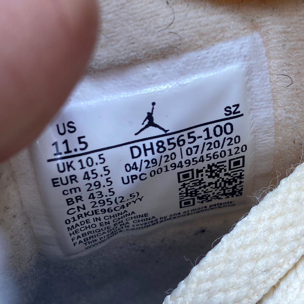 Air Jordan 5 Retro "Ow Sail" 2020 Used Size 11.5