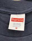 Supreme T-Shirt "TONAL BOX LOGO" Navy New Size M