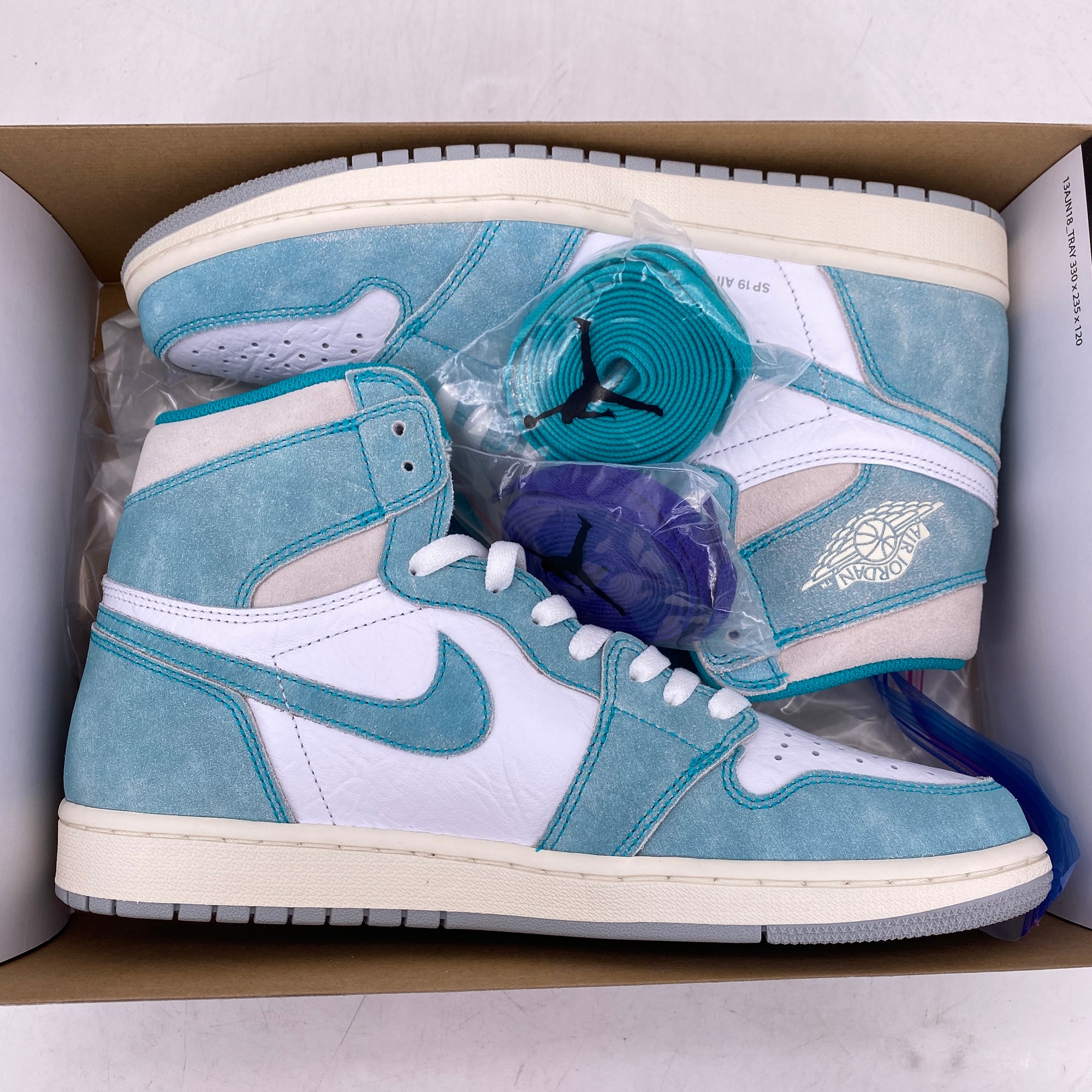 Air Jordan 1 Retro High OG &quot;Turbo Green&quot; 2019 New Size 10.5