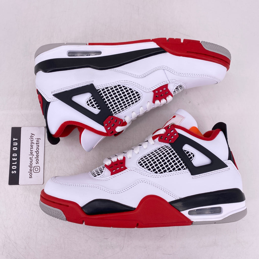 Air Jordan 4 Retro "Fire Red" 2020 New Size 8