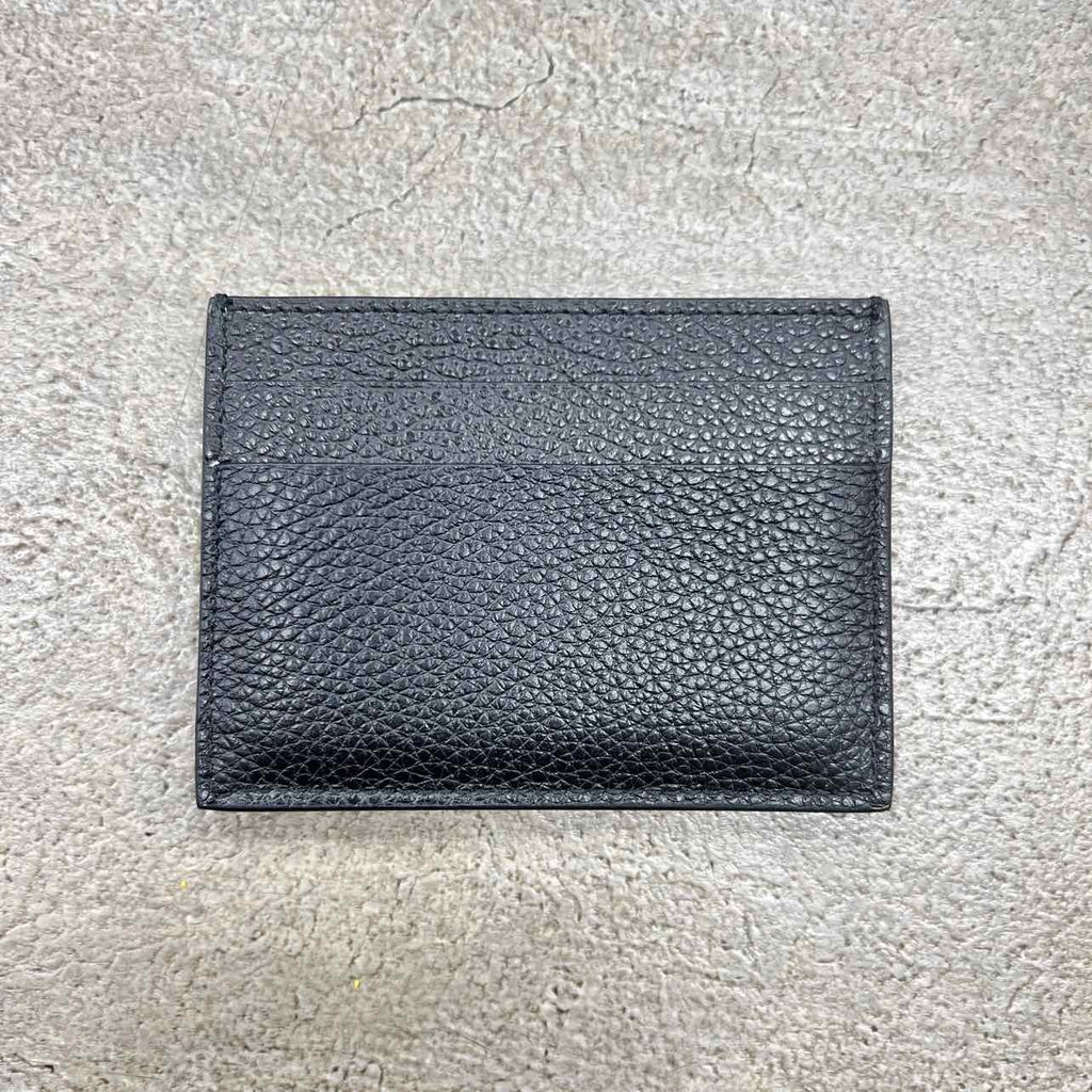 Balenciaga Card Holder "SMOOTH LEATHER" New Black Size OS