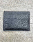 Balenciaga Card Holder "SMOOTH LEATHER" New Black Size OS