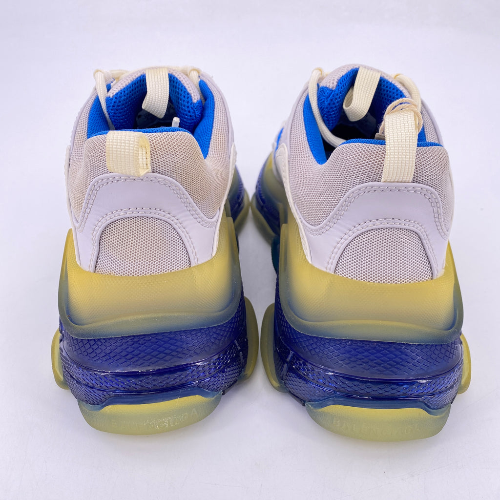 Balenciaga Triple S "White Blue"  New Size 40